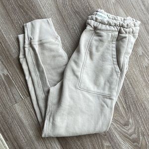 taupe joggers